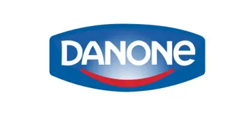 Logo Danone, cliente da Excelência